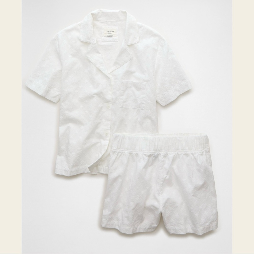 AE Eyelet PJ Set, NWT!  Cross listed on Mercari and Curtsy!  Price Firm! - Picture 4 of 5